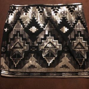 Classy Sequin Skirt